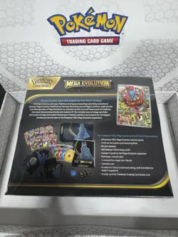 Pokemon TCG Mega Evolution Lucario Elite Trainer Box ETB Factory Sealed - Image 4