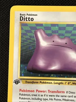 Pokemon Ditto 3/62 (1sr Edition) Fossil Holo *Near Mint* - Image 3