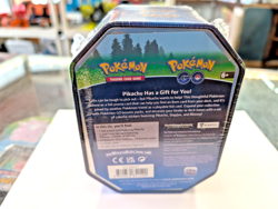 2022 Pokemon TCG Pokemon Go Collectors Tin Pikachu New!! Sealed - Image 2