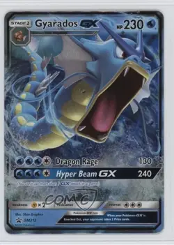 Gyarados GX Pokemon Sun & Moon Black Star Promo #SM212 - Image 1