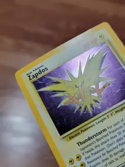 Zapdos 15/62 - Fossil Set - Rare Holo - Vintage WOTC Pokemon Card - MP* - Image 2
