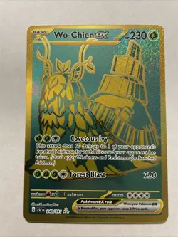 Pokemon TCG Wo-Chien EX 240/091 Paldean Fates Hyper Rare - Image 1