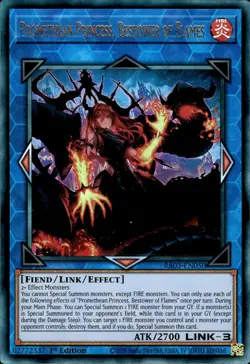 Promethean Princess, Bestower Of Flames - Ultimate Rare 1st RA03-EN050 NM YuGiOh - Image 1