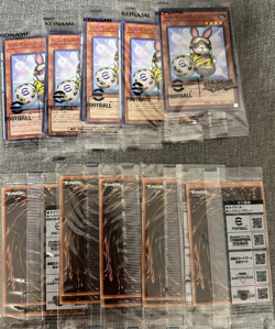 Yu-Gi-Oh! 2025 eFootball Promo Pack Rescue Rabbit + Neymar Jr Sealed NM x10 Set - Image 4