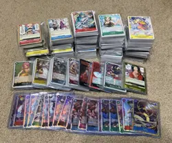 One Piece TCG Cards Bulk Lot R SR SEC DON! - Image 1
