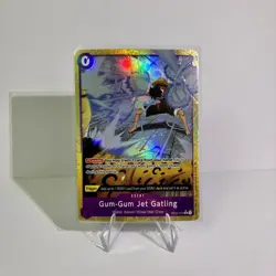 Gum-Gum Jet Gatling OP03-072 (Alt Art) Rare Japanese One Piece PRB02 Luffy - Image 1