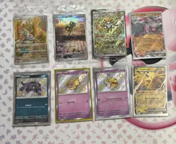 Pokemon TCG- Mixed Black Star Promo Lot Sealed/sleeved 8 Cards Total Nm/m - Image 1
