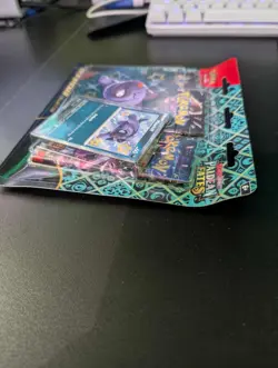Pokemon TCG Paldean Fates Tech Sticker Collection 3 Pack - Maschiff Promo - Image 3