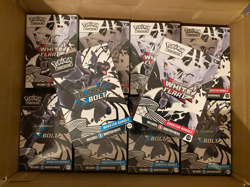10x New & Sealed Pokemon TCG Black Bolt and White Flare Booster Bundle (5x each) - Image 1