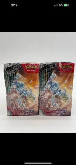 Lot of (2) Pokemon Scarlet and Violet Base Set Booster Box TCG FACTORY SEALED - Image 3