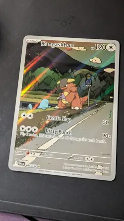 Pokemon TCG Destined Rivals Kangaskhan Card 204/182 Full Art - Image 1
