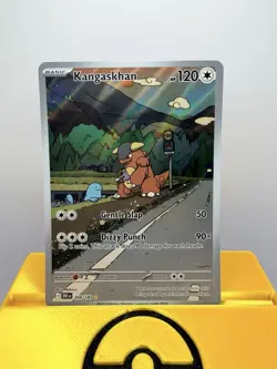 Pokemon TCG Kangaskhan Destined Rivals 204/182 Full Art Illustration Rare Holo - Image 1