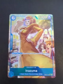 Inazuma (Alternate Art) - EB01-022 - SR Foil One Piece TCG English - NM - Image 1