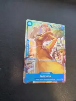 Inazuma (Alternate Art) - EB01-022 - SR Foil One Piece TCG English - NM - Image 4