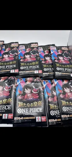 10 PACKS OP-09 Emperors in the New World One Piece Japanese SEALED - Image 2