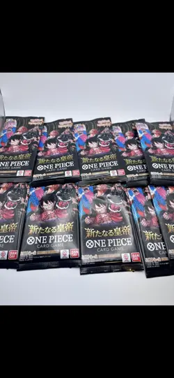 10 PACKS OP-09 Emperors in the New World One Piece Japanese SEALED - Image 5