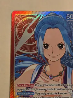 One Piece EB03-001 Nefeltari Vivi (L) Leader Alt Art Heroines Edition Alternate - Image 3