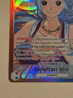 One Piece EB03-001 Nefeltari Vivi (L) Leader Alt Art Heroines Edition Alternate - Image 4