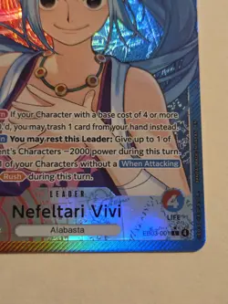 One Piece EB03-001 Nefeltari Vivi (L) Leader Alt Art Heroines Edition Alternate - Image 5
