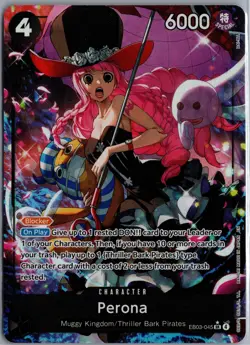 Perona (045) (Alt Art) SR Extra Booster: One Piece Heroines Edition EB03-045 NM - Image 1