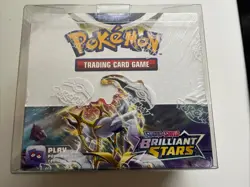 Pokemon TCG Sword & Shield Brilliant Stars Booster Box Sealed 820650819964 - Image 1