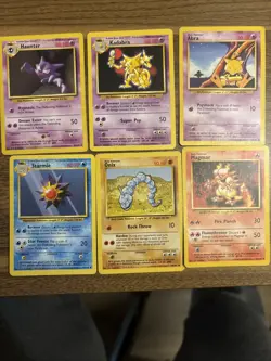 Mixed Lot Of Base Set Pokemon Cards - Image 1