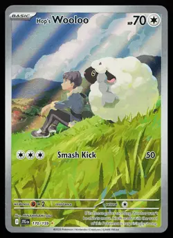 Hop's Wooloo 170/159 Holo Illustration Rare Journey Together Pokemon Card - Image 1