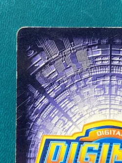 ST-128 Growlmon Digimon Card Digi-Battle Street Starter 3 2002 DAMAGED - Image 3