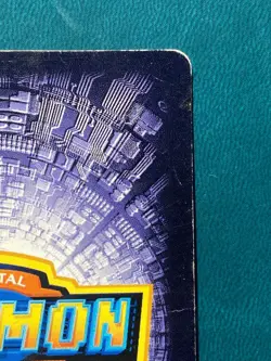 ST-128 Growlmon Digimon Card Digi-Battle Street Starter 3 2002 DAMAGED - Image 4