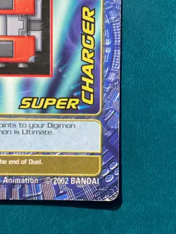 ST-152 Super Charger Digimon Card Digi-Battle Street Starter 3 2002 DAMAGED - Image 4