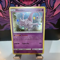 Mewtwo SM77 Sm Promo Holo French 120 HP Basic Pokemon TCG Card - Image 1