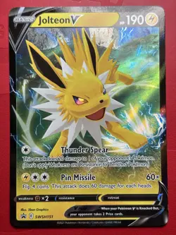 Jolteon V Promo SWSH: Sword & Shield Promo Cards SWSH151 NM - Image 1