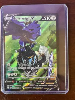 Pokemon Holo Card Lot V EX - Corviknight, Ninetales, Greedent, Camerupt, Rotom - Image 1
