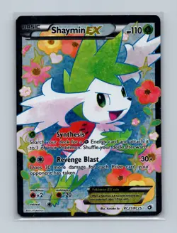 Pokemon Generations Shaymin EX Ultra Rare Holo Card RC21/RC25 MP - Image 1