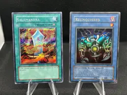 Vintage 1996 Yu-Gi-Oh! (4) Card Holo Lot - MP/LP - Image 2