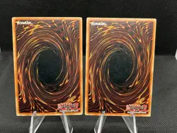 Vintage 1996 Yu-Gi-Oh! (4) Card Holo Lot - MP/LP - Image 5