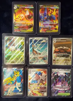 8-Card Pokemon IR & Ultra Rare Lot NM/M Skarmory - Mega Heracross - Camerupt EX - Image 2