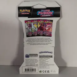 Pokemon Sword & Shield Fusion Strike Booster Pack English 10 Cards Genesect 2021 - Image 2