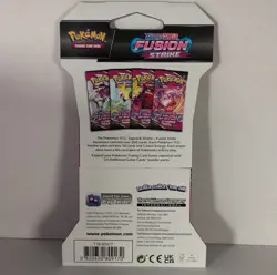 Pokemon Sword & Shield Fusion Strike Booster Pack English 10 Cards Gengar 2021 - Image 2