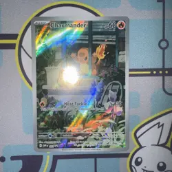 Charmander 044 ETB Promo SV: Scarlet & Violet Promo Card Pokemon Black Star Used - Image 1
