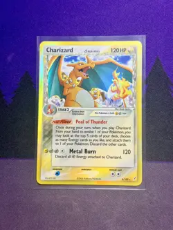 Charizard (Delta Species) - 4/100 - Pokemon Crystal Guardians Holo Card LP - Image 1