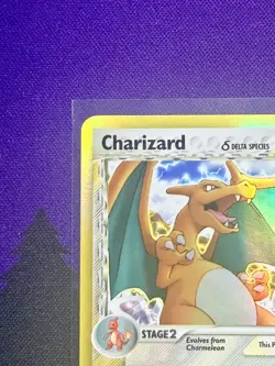 Charizard (Delta Species) - 4/100 - Pokemon Crystal Guardians Holo Card LP - Image 3
