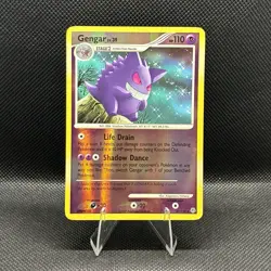 Gengar 27/130 2007 Diamond and Pearl Reverse Holo Rare Pokemon Card - Image 1