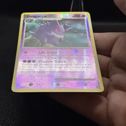 Gengar 27/130 2007 Diamond and Pearl Reverse Holo Rare Pokemon Card - Image 3