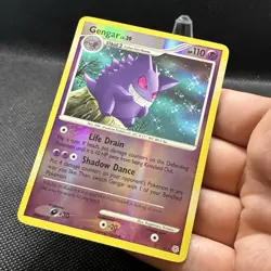 Gengar 27/130 2007 Diamond and Pearl Reverse Holo Rare Pokemon Card - Image 5