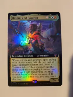 FOIL - Rashmi and Ragavan (Extended Art) - Commander: March of the Machine - MTG - Image 1