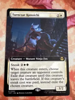 Turncoat Kunoichi (Extended Art) Teenage Mutant Ninja Turtles Regular - Image 1