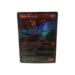Storm-Kiln Artist (Borderless) Commander Masters Foil - Image 1