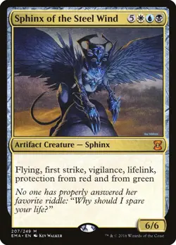 MTG Sphinx of the Steel Wind ** Eternal Masters ** English (LP) - Image 1