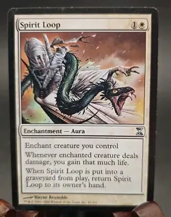 Spirit Loop Time Spiral MTG Regular Lightly Played - Image 1